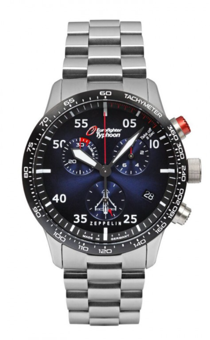 ZEPPELIN Eurofighter Typhoon Chrono 43mm 7298M-3-SET